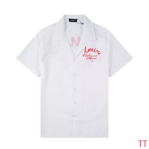 Amiri Shirts Short Sleeved For Men #1287239 $32.00 USD, Wholesale Replica Amiri Shirts