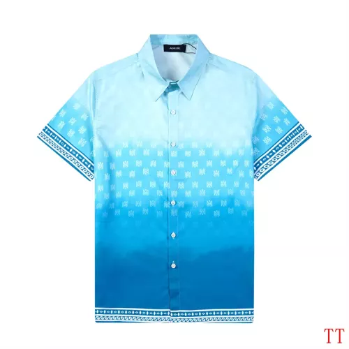 Amiri Shirts Short Sleeved For Men #1287244 $32.00 USD, Wholesale Replica Amiri Shirts