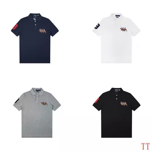 Replica Ralph Lauren Polo T-Shirts Short Sleeved For Men #1287245 $42.00 USD for Wholesale