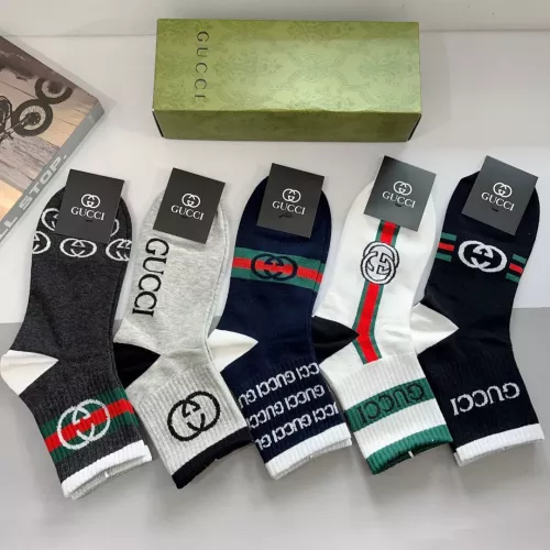 Replica Gucci Socks For Men #1287312 $29.00 USD for Wholesale