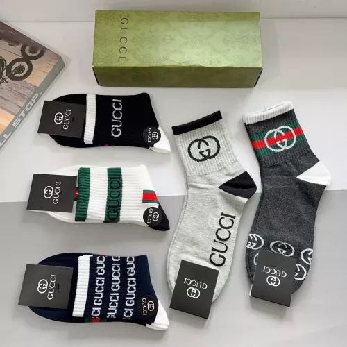 Replica Gucci Socks For Men #1287312 $29.00 USD for Wholesale