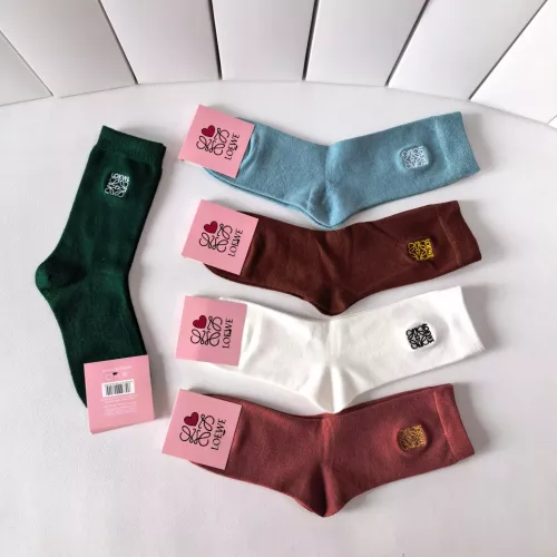 Replica LOEWE Socks #1287313 $29.00 USD for Wholesale