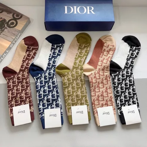 Replica Christian Dior Socks #1287314 $29.00 USD for Wholesale