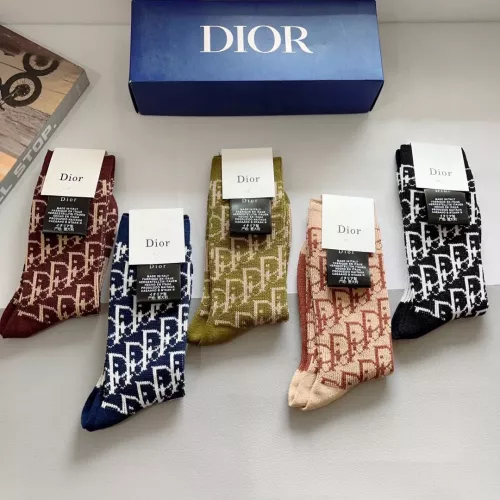 Replica Christian Dior Socks #1287314 $29.00 USD for Wholesale