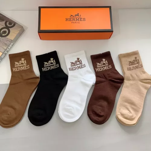 Hermes Socks #1287368 $27.00 USD, Wholesale Replica Hermes Socks