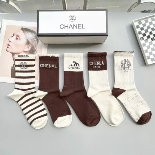 Replica Chanel Socks #1287371 $29.00 USD for Wholesale