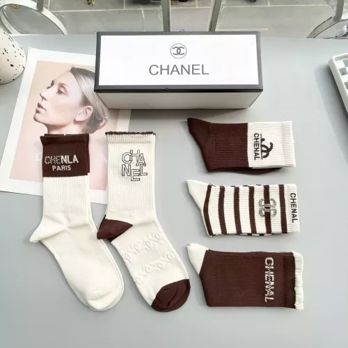 Replica Chanel Socks #1287371 $29.00 USD for Wholesale