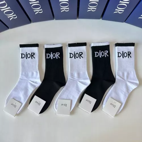 Replica Christian Dior Socks #1287382 $29.00 USD for Wholesale