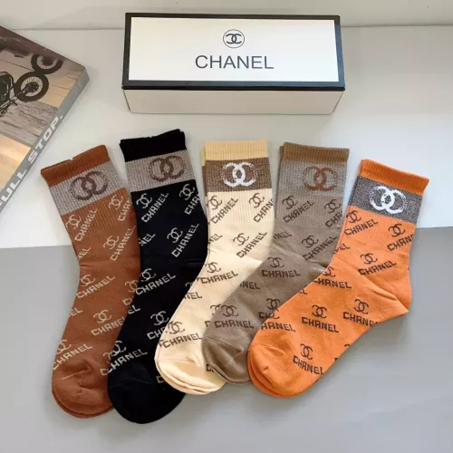 Replica Chanel Socks #1287395 $29.00 USD for Wholesale