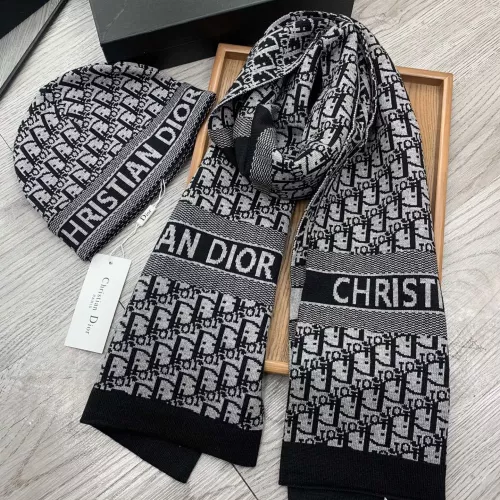 Replica Christian Dior Hat and Scarf Set #1287409 $52.00 USD for Wholesale