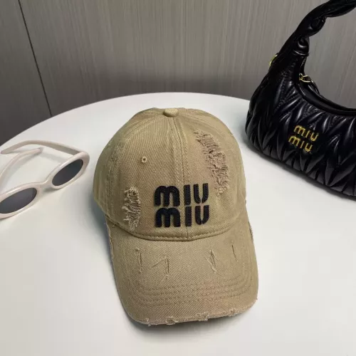 MIU MIU Caps #1287498 $27.00 USD, Wholesale Replica MIU MIU Caps