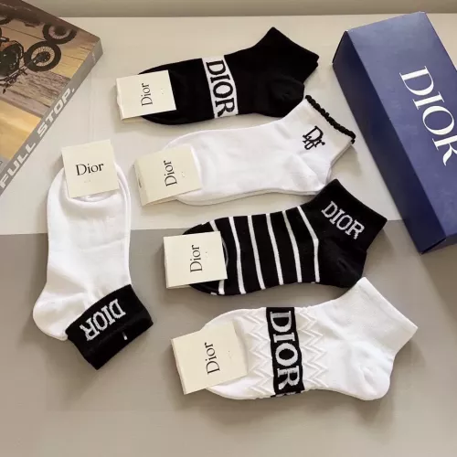 Replica Christian Dior Socks #1287516 $27.00 USD for Wholesale