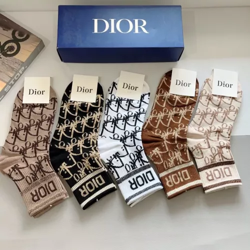 Replica Christian Dior Socks #1287517 $27.00 USD for Wholesale