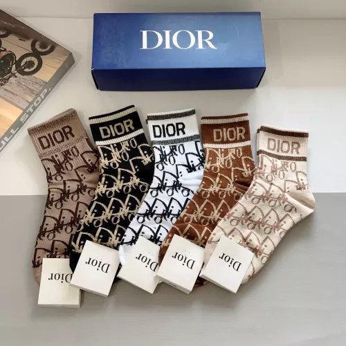 Replica Christian Dior Socks #1287517 $27.00 USD for Wholesale