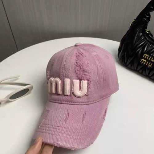 MIU MIU Caps #1287530 $27.00 USD, Wholesale Replica MIU MIU Caps