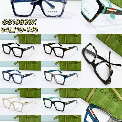 Replica Gucci Fashion Goggles #1287578 $45.00 USD for Wholesale