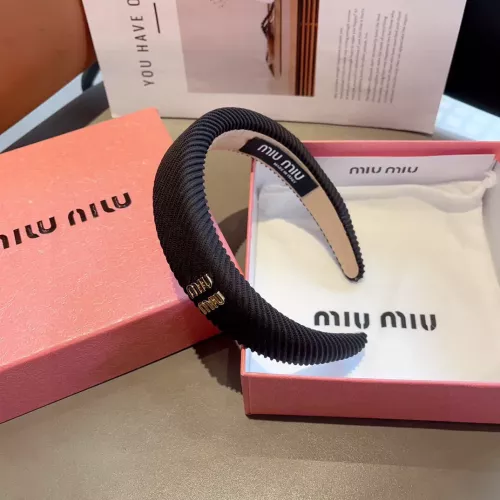 Replica MIU MIU Headband For Women #1287636 $27.00 USD for Wholesale