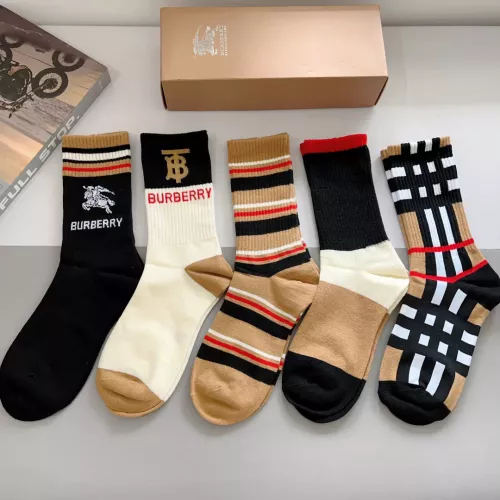 Burberry Socks #1287644 $29.00 USD, Wholesale Replica Burberry Socks