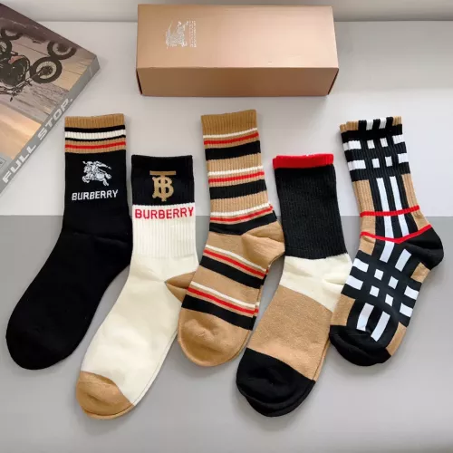 Replica Burberry Socks #1287644 $29.00 USD for Wholesale