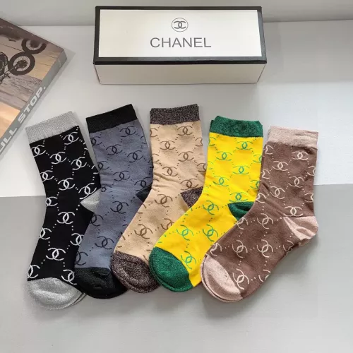 Replica Chanel Socks #1287647 $29.00 USD for Wholesale