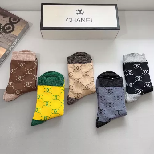 Replica Chanel Socks #1287647 $29.00 USD for Wholesale