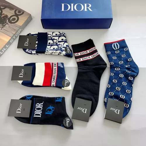 Replica Christian Dior Socks #1287649 $29.00 USD for Wholesale