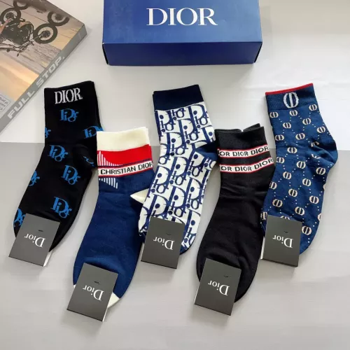 Replica Christian Dior Socks #1287649 $29.00 USD for Wholesale