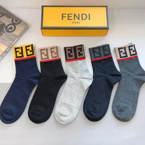 Fendi Socks For Men #1287653 $29.00 USD, Wholesale Replica Fendi Socks