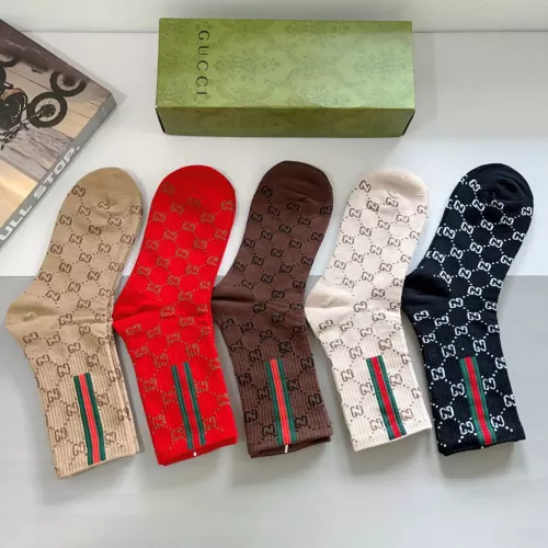 Replica Gucci Socks For Men #1287656 $29.00 USD for Wholesale