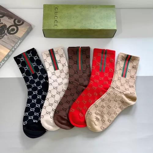 Replica Gucci Socks For Men #1287656 $29.00 USD for Wholesale