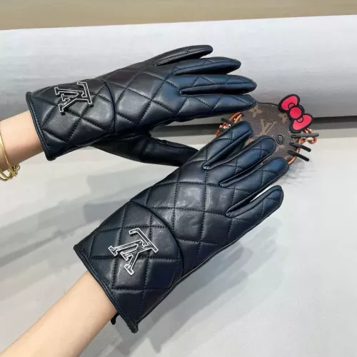 Replica Louis Vuitton LV Gloves For Women #1287723 $48.00 USD for Wholesale