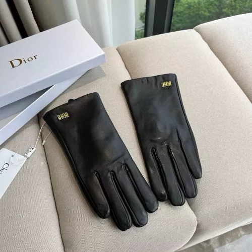 Replica Christian Dior Gloves For Women #1287783 $45.00 USD for Wholesale