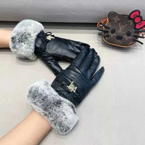 Replica Christian Dior Gloves For Women #1287797 $52.00 USD for Wholesale