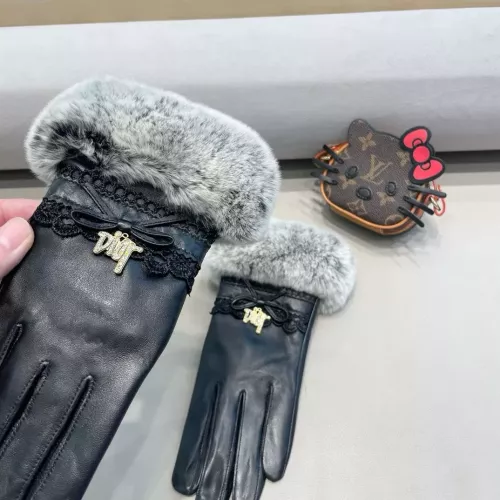 Replica Christian Dior Gloves For Women #1287797 $52.00 USD for Wholesale