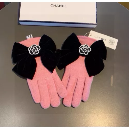 Chanel Gloves For Women #1287810 $36.00 USD, Wholesale Replica Chanel Gloves