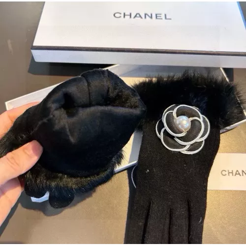 Replica Chanel Gloves For Women #1287834 $39.00 USD for Wholesale