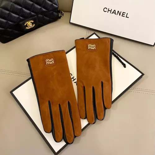 Replica MIU MIU Gloves For Women #1287908 $48.00 USD for Wholesale