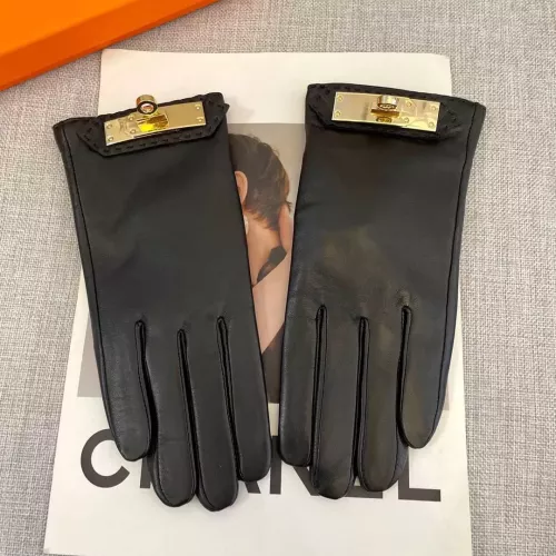 Replica Hermes Gloves For Women #1287919 $56.00 USD for Wholesale