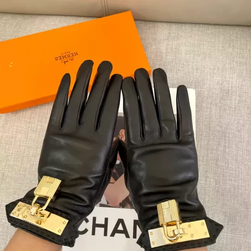 Replica Hermes Gloves For Women #1287919 $56.00 USD for Wholesale