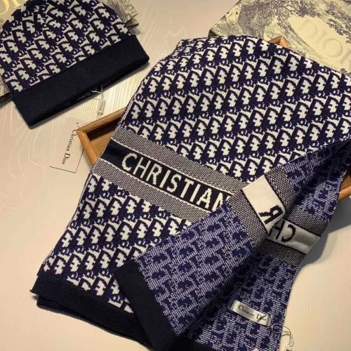 Christian Dior Hat and Scarf Set #1287936 $64.00 USD, Wholesale Replica Christian Dior Hat and Scarf and Glove Set