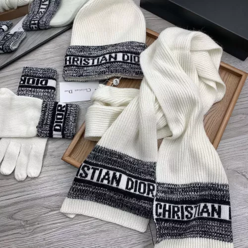 Replica Christian Dior Hat and Scarf Set #1287938 $72.00 USD for Wholesale