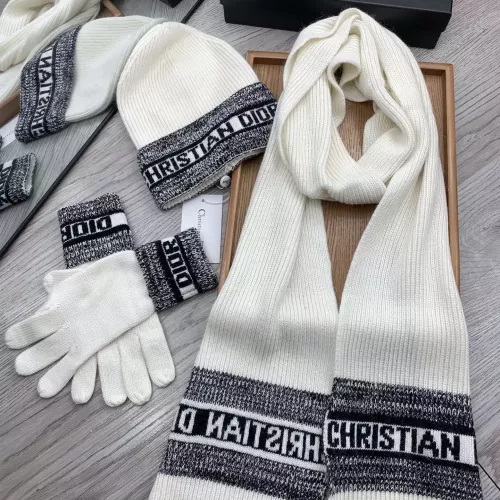 Replica Christian Dior Hat and Scarf Set #1287938 $72.00 USD for Wholesale