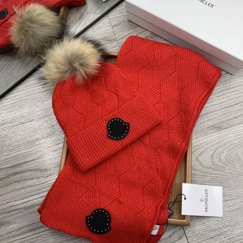 Moncler Hat and Scarf Set #1287976 $56.00 USD, Wholesale Replica Moncler Hat and Scarf and Glove Set