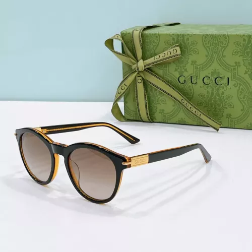 Gucci AAA Quality Sunglasses #1287989 $45.00 USD, Wholesale Replica Gucci AAA Quality Sunglasses