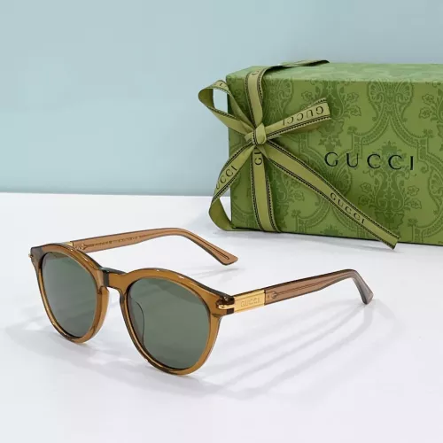 Gucci AAA Quality Sunglasses #1287990 $45.00 USD, Wholesale Replica Gucci AAA Quality Sunglasses