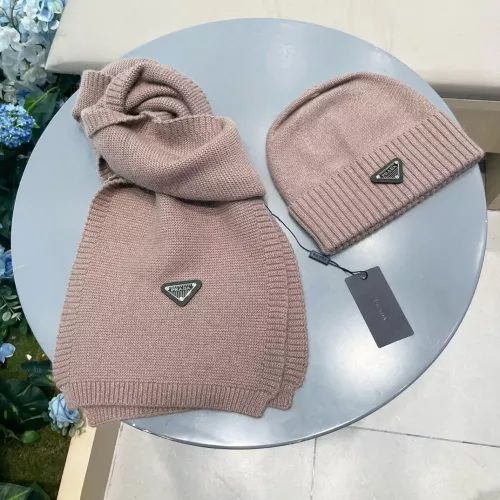 Replica Prada Hat and Scarf Set #1288002 $64.00 USD for Wholesale