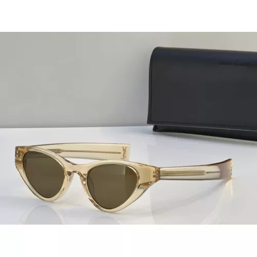 Yves Saint Laurent YSL AAA Quality Sunglasses #1288026 $60.00 USD, Wholesale Replica Yves Saint Laurent YSL AAA Quality Sunglasses