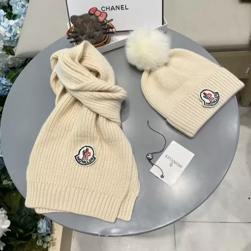 Moncler Hat and Scarf Set #1288031 $64.00 USD, Wholesale Replica Moncler Hat and Scarf and Glove Set