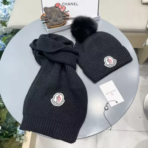 Moncler Hat and Scarf Set #1288032 $64.00 USD, Wholesale Replica Moncler Hat and Scarf and Glove Set