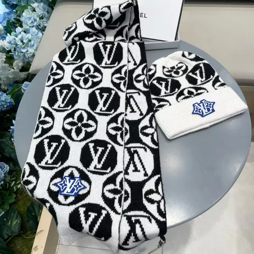 Replica Louis Vuitton LV Hat and Scarf Set #1288035 $60.00 USD for Wholesale